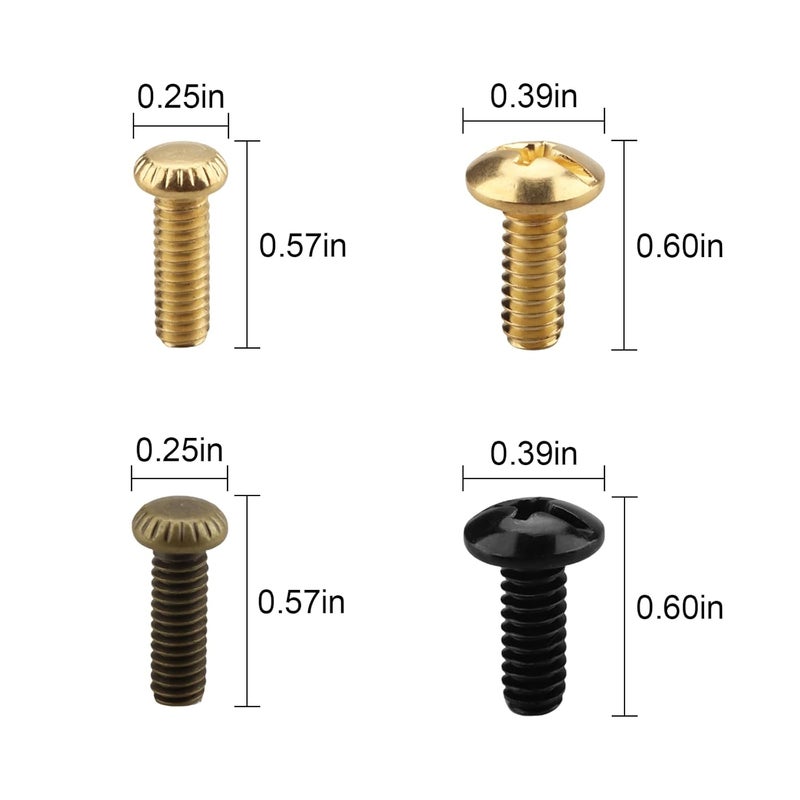 FCleap 7701600 Ceiling Fan Blades Screw, Compatible with Westinghouse Ceiling Fan/Light Fixture, Assorted Screws - 1/2 inches (28 Count) - Image 2